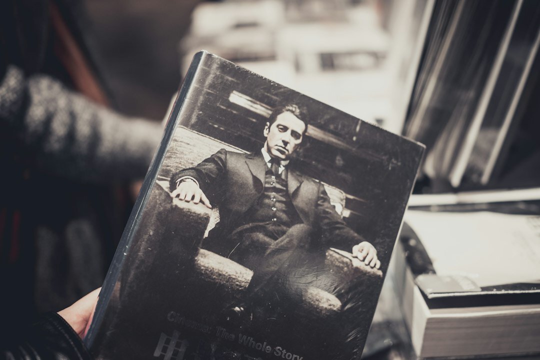 celebrity biography book open
